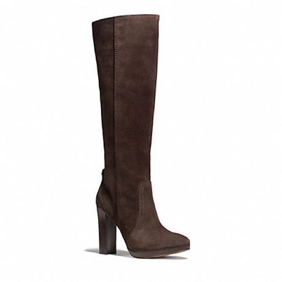 Coach Shoes - Coach Amber Suede Boots